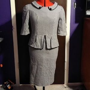 Houndstooth dress